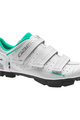 GAERNE Cycling shoes - LASER LADY MTB  - white/turquoise