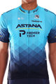 GIORDANA Cycling short sleeve jersey - ASTANA 2021 VERO PRO - turquoise