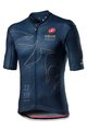 CASTELLI Cycling short sleeve jersey - GIRO STELVIO 2020 - blue