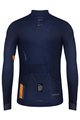 GOBIK Cycling winter long sleeve jersey - SUPERCOBBLE - blue