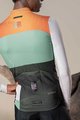 GOBIK Cycling winter long sleeve jersey - COBBLE - black/ivory/green/orange