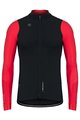 GOBIK Cycling winter long sleeve jersey - COBBLE BLEND - ivory/pink/black