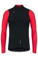 GOBIK Cycling winter long sleeve jersey - COBBLE BLEND - ivory/pink/black
