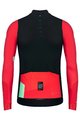 GOBIK Cycling winter long sleeve jersey - COBBLE BLEND - ivory/pink/black