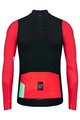 GOBIK Cycling winter long sleeve jersey - COBBLE BLEND - ivory/pink/black