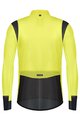 GOBIK Cycling rain jacket - PLUVIA - yellow/black