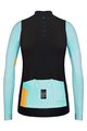 GOBIK Cycling thermal jacket - MIST BLEND LADY - light blue/black