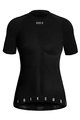 GOBIK Cycling short sleeve t-shirt - WINTER MERINO LADY - black