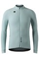 GOBIK Cycling winter long sleeve jersey - PACER SOLID - light green