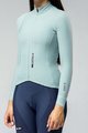 GOBIK Cycling winter long sleeve jersey - PACER SOLID LADY - light green