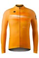 GOBIK Cycling winter long sleeve jersey - HYDER - orange