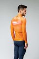 GOBIK Cycling winter long sleeve jersey - HYDER - orange