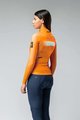 GOBIK Cycling winter long sleeve jersey - HYDER LADY - orange