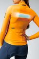 GOBIK Cycling winter long sleeve jersey - HYDER LADY - orange