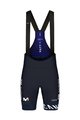 GOBIK Cycling bib shorts - MOVISTAR 2023 MATT - white/blue