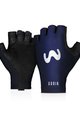 GOBIK Cycling fingerless gloves - MOVISTAR 2023 RIVAL - blue/white