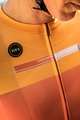 GOBIK Cycling short sleeve jersey - STARK NECTAR - green/orange/white