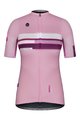 GOBIK Cycling short sleeve jersey - STARK LAVENDER LADY - pink/purple/bordeaux