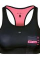 GOBIK Cycling bra - CORE BLACK ROSE - pink/black