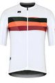 GOBIK Cycling short sleeve jersey - ATTITUDE 2.0 - black/orange/white/bordeaux