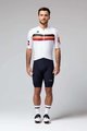 GOBIK Cycling short sleeve jersey - ATTITUDE 2.0 - black/orange/white/bordeaux