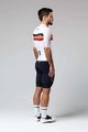 GOBIK Cycling short sleeve jersey - ATTITUDE 2.0 - black/orange/white/bordeaux