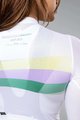 GOBIK Cycling short sleeve jersey - ATTITUDE 2.0 LADY - purple/green/white/yellow