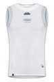 GOBIK Cycling sleeve less t-shirt - SECOND SKIN - white/grey