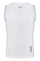 GOBIK Cycling sleeve less t-shirt - SECOND SKIN - white/grey