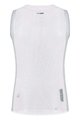 GOBIK Cycling sleeve less t-shirt - SECOND SKIN LADY - white/grey