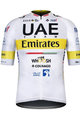 GOBIK Cycling short sleeve jersey - UAE 2021 INFINITY - yellow/white