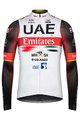 GOBIK Cycling winter long sleeve jersey - UAE 2022 PACER - white/red