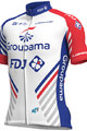 ALÉ Cycling short sleeve jersey - GROUPAMA FDJ 2018 - white/blue/red