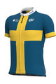 ALÉ Cycling short sleeve jersey - GROUPAMA FDJ 2020 - yellow/blue