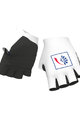 ALÉ Cycling fingerless gloves - GROUPAMA FDJ 2020 - white