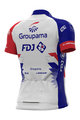 ALÉ Cycling short sleeve jersey - GROUPAMA FDJ 2021 - red/blue/white