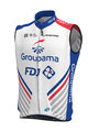 ALÉ Cycling gilet - GROUPAMA FDJ 2019 - blue/white/red