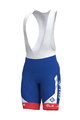 ALÉ Cycling bib shorts - GROUPAMA FDJ 2019 - white/red/blue