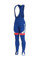 ALÉ Cycling long bib trousers - GROUPAMA FDJ 19 WNT - blue