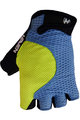 HAVEN Cycling fingerless gloves - KIOWA SHORT - blue/black/green