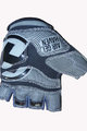 HAVEN Cycling fingerless gloves - KIOWA SHORT - blue/black/green
