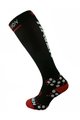 HAVEN Cycling knee-socks - EVOTEC SILVER - white/black