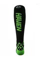 HAVEN Cycling knee-socks - EVOTEC SILVER - black/green