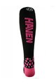 HAVEN Cycling knee-socks - EVOTEC SILVER - pink/black