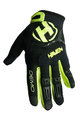 HAVEN Cycling long-finger gloves - DEMO LONG - green/black