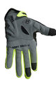 HAVEN Cycling long-finger gloves - DEMO LONG - green/black