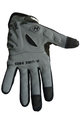 HAVEN Cycling long-finger gloves - DEMO LONG - black/white
