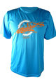 HAVEN Cycling short sleeve jersey - NAVAHO MTB - orange/blue