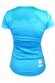 HAVEN Cycling short sleeve jersey - AMAZON LADY MTB - light blue/white