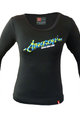 HAVEN Cycling summer long sleeve jersey - AMAZON LADY LONG MTB - black/green